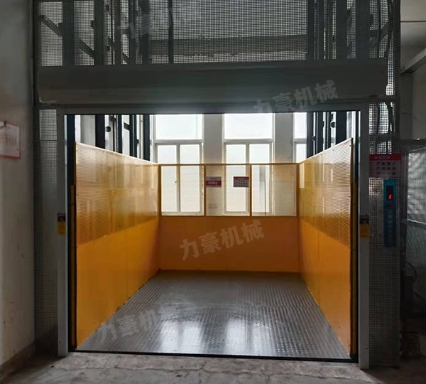 倉庫廠房二層升降貨梯